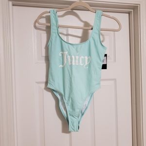 Juicy Couture Black Label Mint Blue Swimsuit
